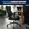 Flash Furniture High Back Designer Black Mesh Swivel Ergonomic Office Chair with Adjustable Arms BL-ZP-806-BK-GG - alternate 9